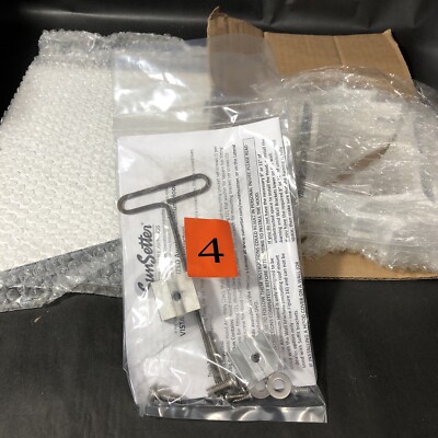 Sunsetter 4675W-4 XL Hood End Plate Kit 4 (14 -20 ) *White*