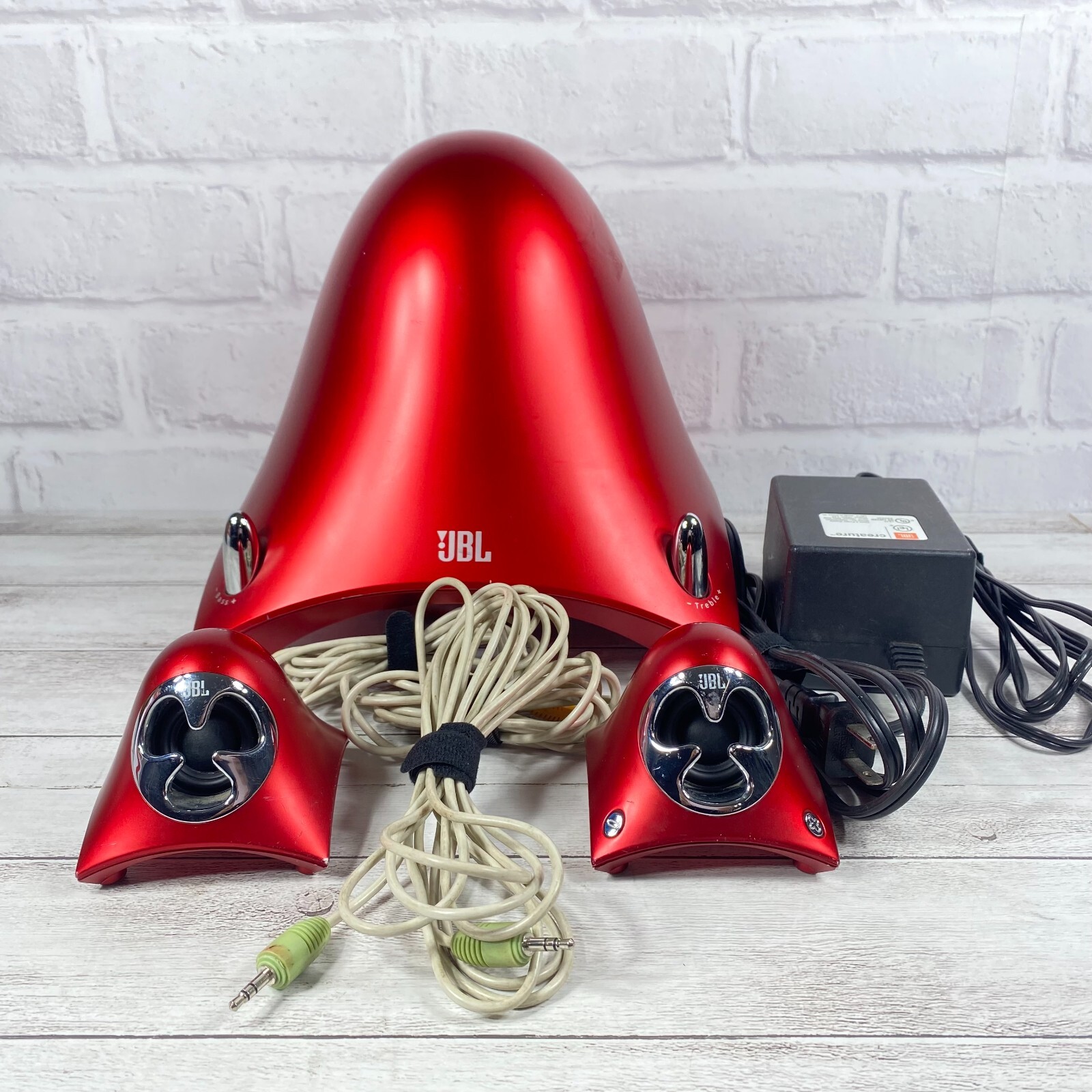 JBL Creature 2.1 Self Powered Satellite Speakers Subwoofer