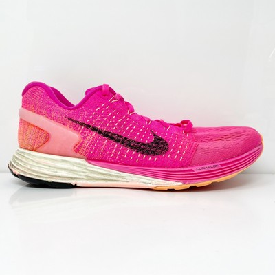 

Nike Womens Lunarglide 7 747356-600 Розовые кроссовки для бега, размер 8,5, Розовый, Lunarglide 7