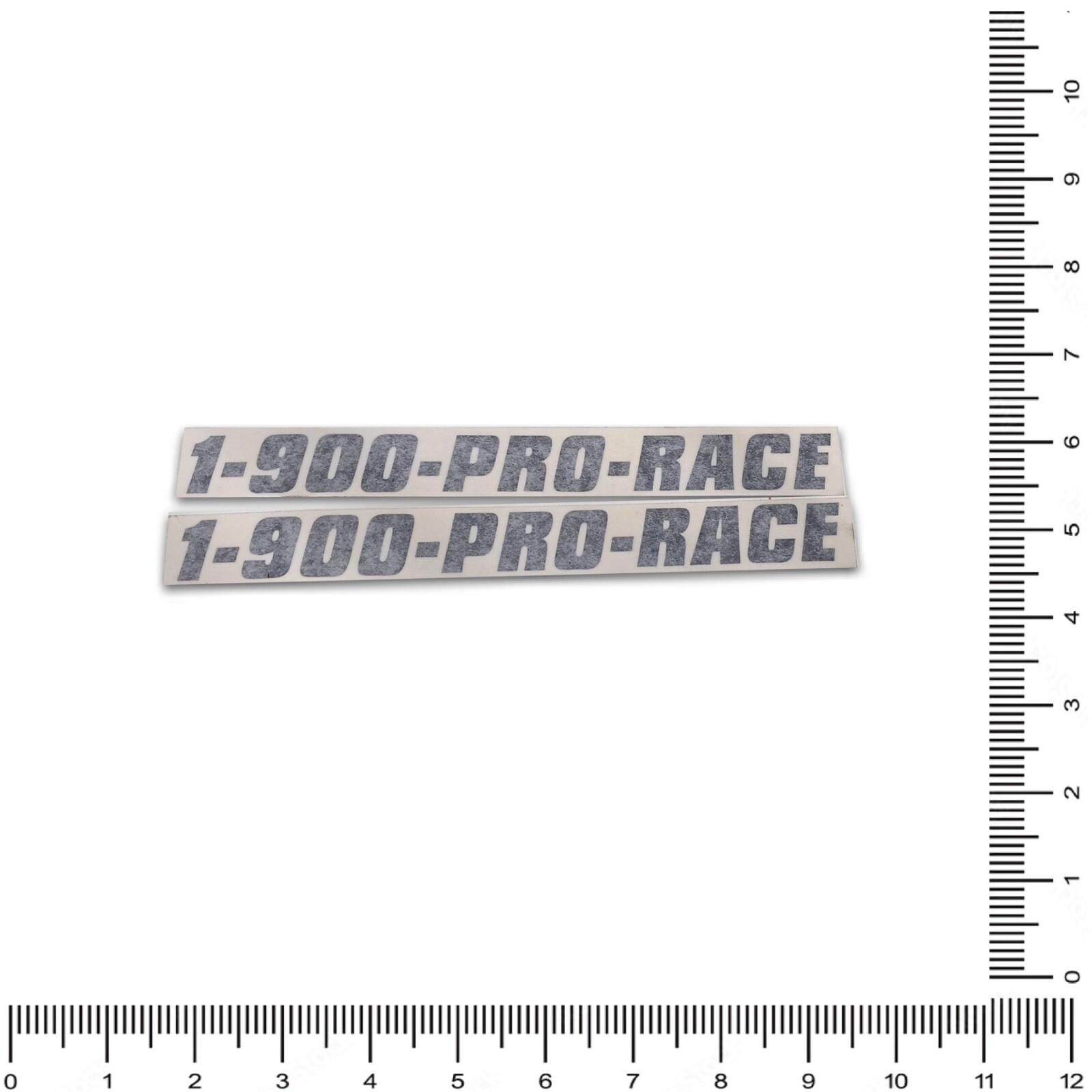 Pro AMA 1-900 Pro-Race Number Plate Stickers - Black Honda