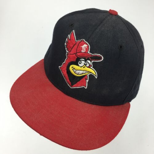 Savannah Cardinals Minor League VTG New Era Ball Cap Hat Fitte...