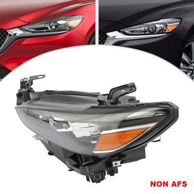 Left Driver Side LED Headlight w/o AFS Headlamp For 2018-2021 Mazda 6