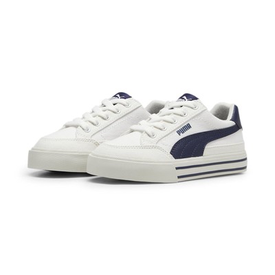 PUMA Kids Классические кроссовки из искусственной замши Puma Kids Court (для маленьких детей)