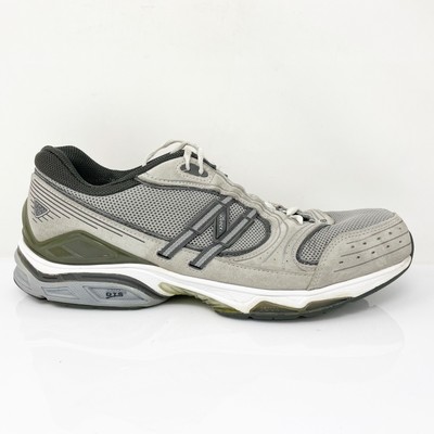 

New Balance Mens 1010 MX1010GS Серые повседневные кроссовки Размер 13 D, Серый, 1010
