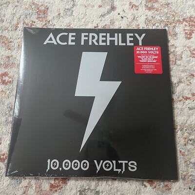 Ace Frehley 10,000 Volts Alt Cover #1 Silver Metallic Vinyl Less Than 750  ️ 