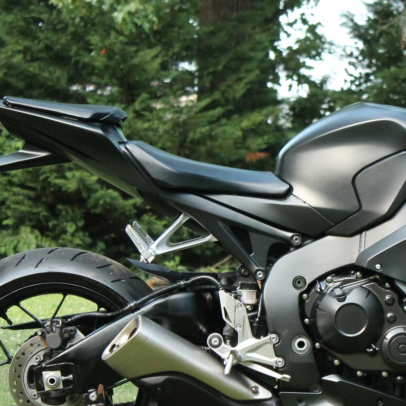 Black Driver & Passenger Seat Fit For Honda CBR1000RR CBR 1000 RR