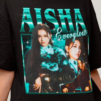 Everglow Aisha Retro Classic T-shirt - Kpop Bootleg Shirt - Kpop Merch - Kpop Gi