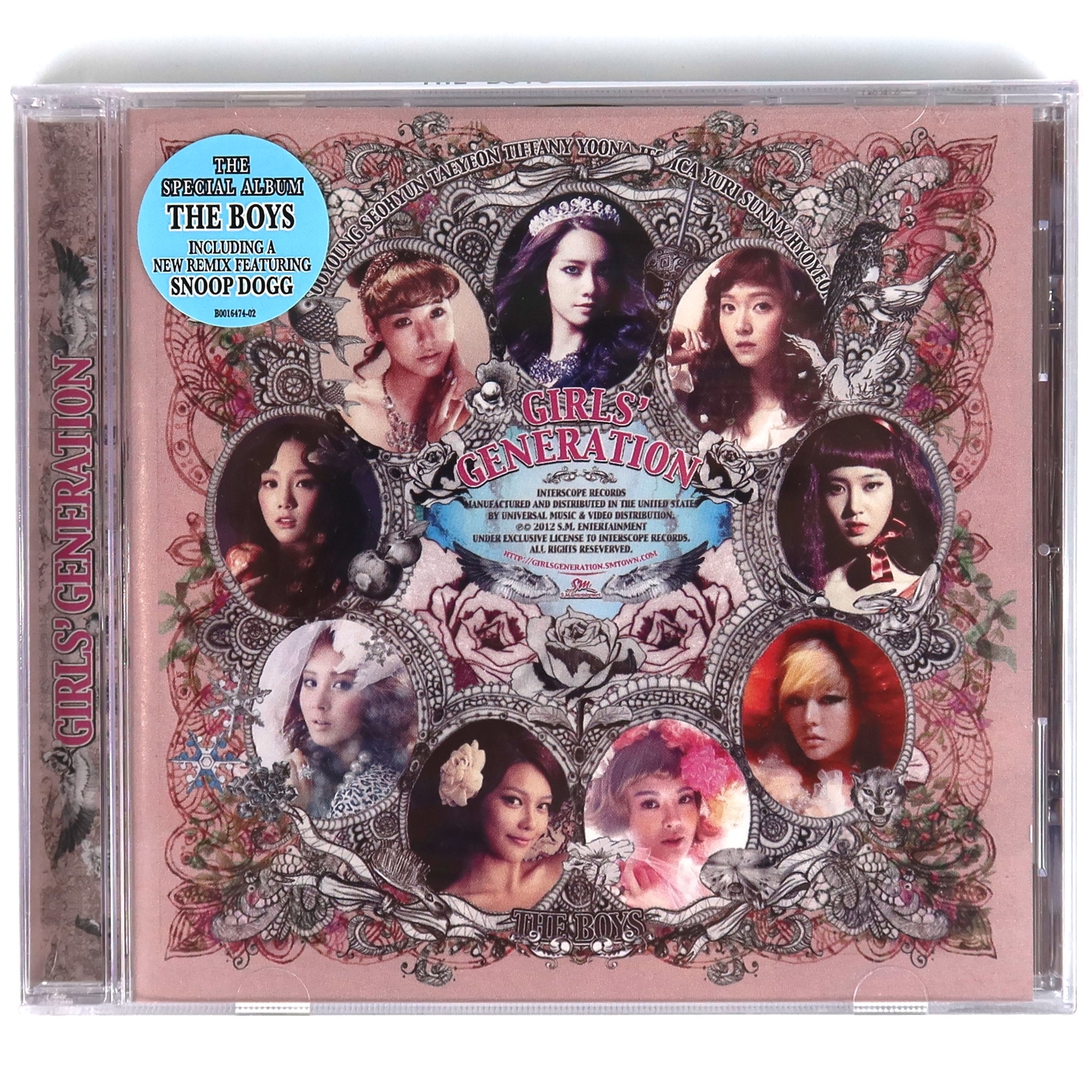 K-POP　CD Girls' Generation - The Boys Album US CD Pressing Sealed
