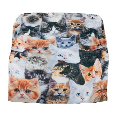 6-Foot Long Soft Fleece Cat Throw Blanket