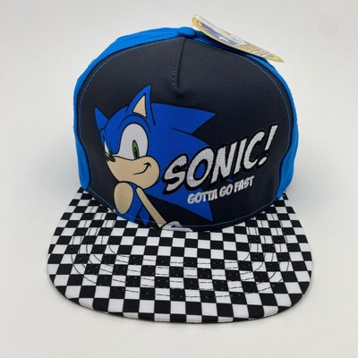 Sonic the Hedgehog cap hat snap back Sega new 