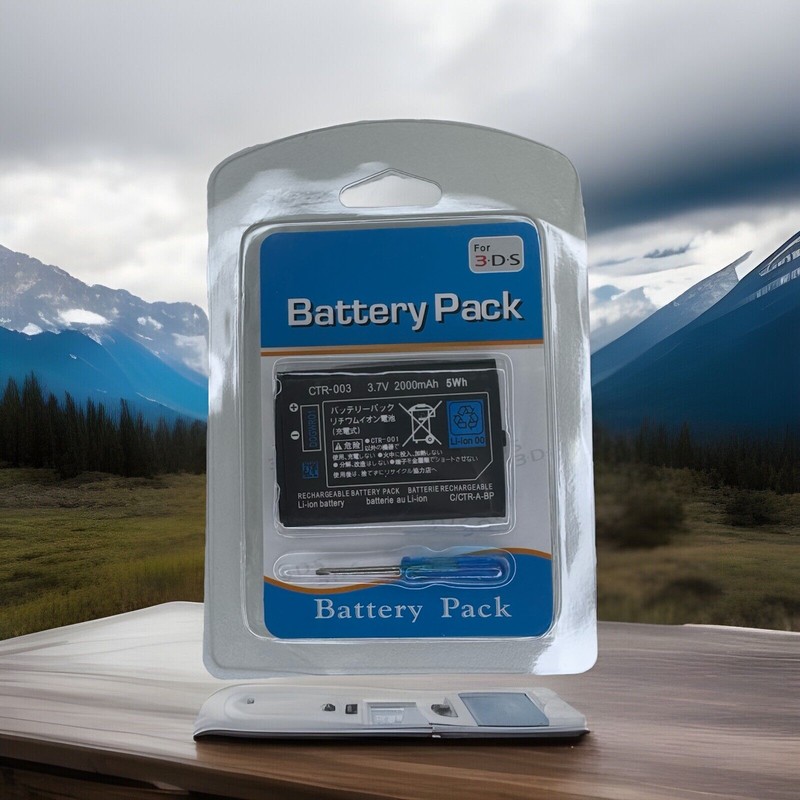 Akku FÃ¼R Nintendo 3ds 2ds 2ds Xl Konsole Akku Mit Werkzeug 2000mah  Top Batterie