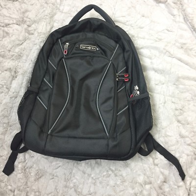  NWOT Samsonite Laptop TSA Friendly Checkpoint Luggage Backpack Black Red 