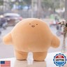 REFAHB 9 inch Cute Penguin Plush Stuffed Animal Body Pillow Fat Cartoon Cylindrical Body Pillows for Kids, Super Soft Hugging Toy Gifts for Bedding, Kids Sleeping Nap Kawaii Pillow