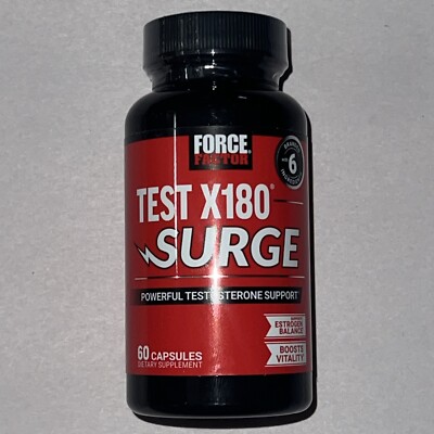 Force Factor Alpha King Surge, Powerful Testosterone Booster & Muscle Builder