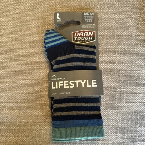 Darn Tough 6039 Crew Lifestyle Women’s Wool Lightweight  Size Medium