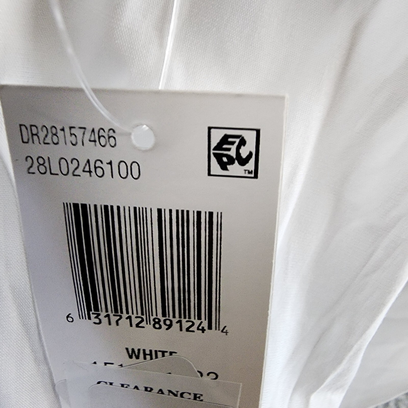 The Men's Store at Bloomingdale's Regular Fit Dress Shirt Men's 32/33 White 15.5 - Picture 10 of 13