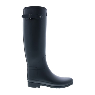 Женские синтетические синие резиновые сапоги Hunter Refined Tall Boot WFT1071RMA-NVY