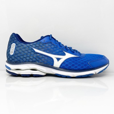 

Мужские кроссовки Mizuno Wave Rider 18, синие кроссовки, размер 11, Синий, Wave Rider 18
