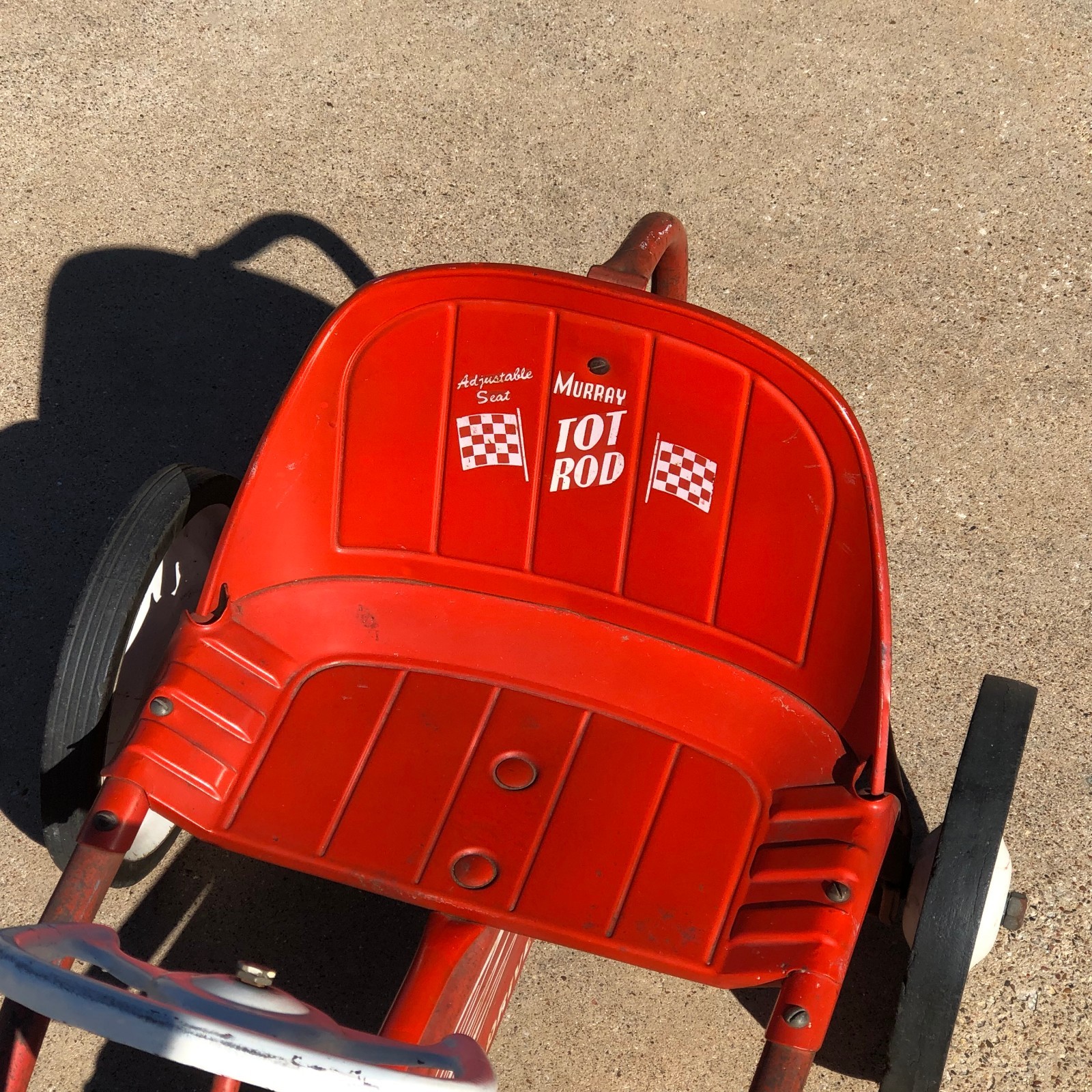 Vintage MURRAY Sprint Derby Pedal Car / Childs Riding Hot Rod Toy Original Paint