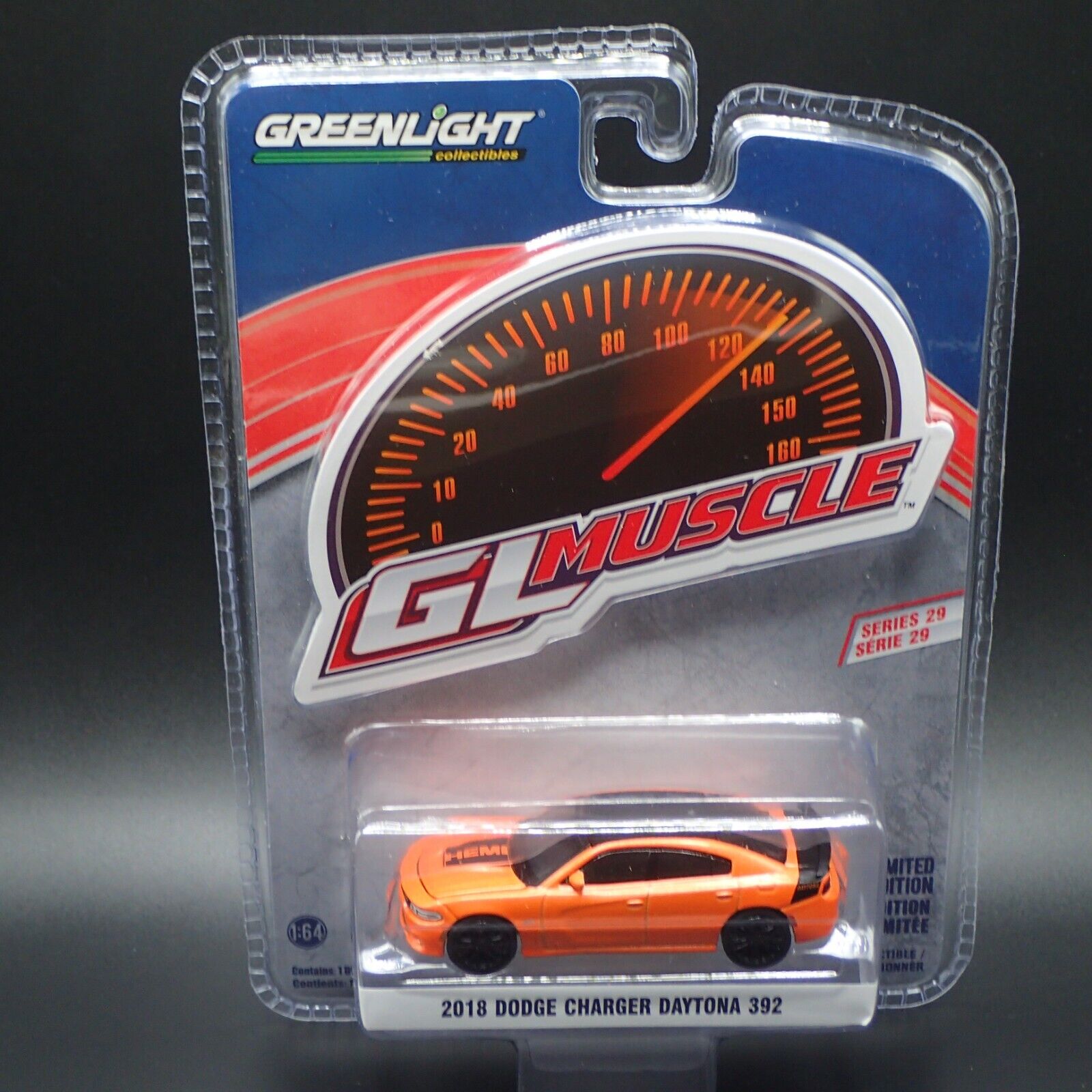 2024 GREENLIGHT 2018 DODGE CHARGER DAYTONA 392 GL MUSCLE SERIES 29 1:64 CAR 2024 GREENLIGHT 2018 DODGE CHARGER DAYTONA 392 GL MUSCLE SERIES 29 1:64 CAR