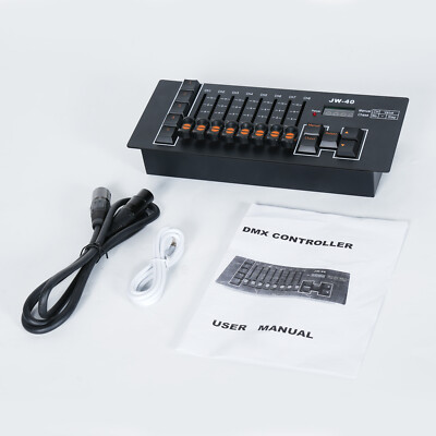 DMX512 40 Channels Operator Console Controller For Stage Lighting DJ Disco Party