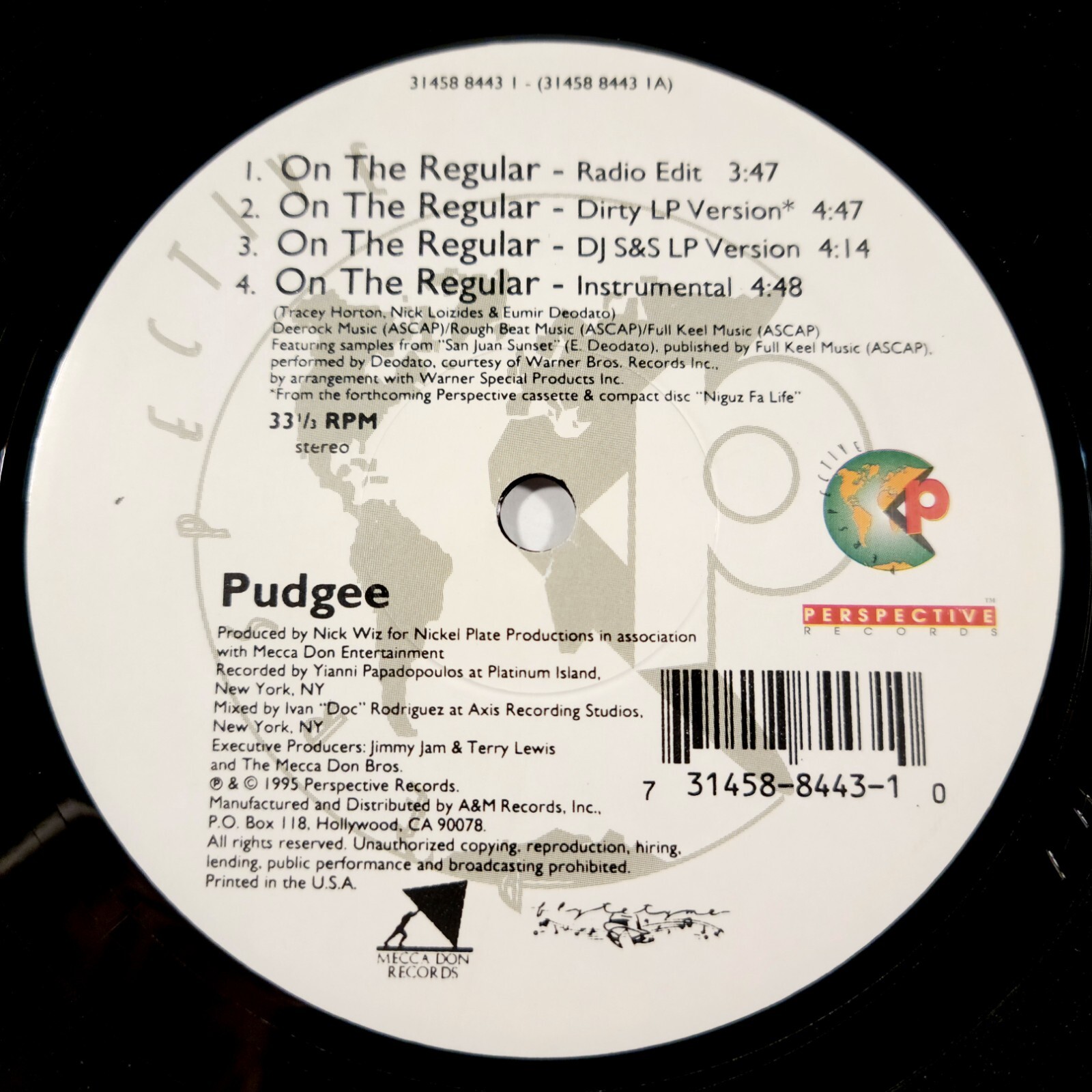 1995 - PUDGEE THA PHAT BASTARD - ON THE REGULAR
