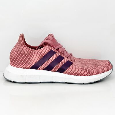 

Adidas Womens Swift Run B37718 Розовые кроссовки для бега Размер 8,5, Розовый, Swift Run