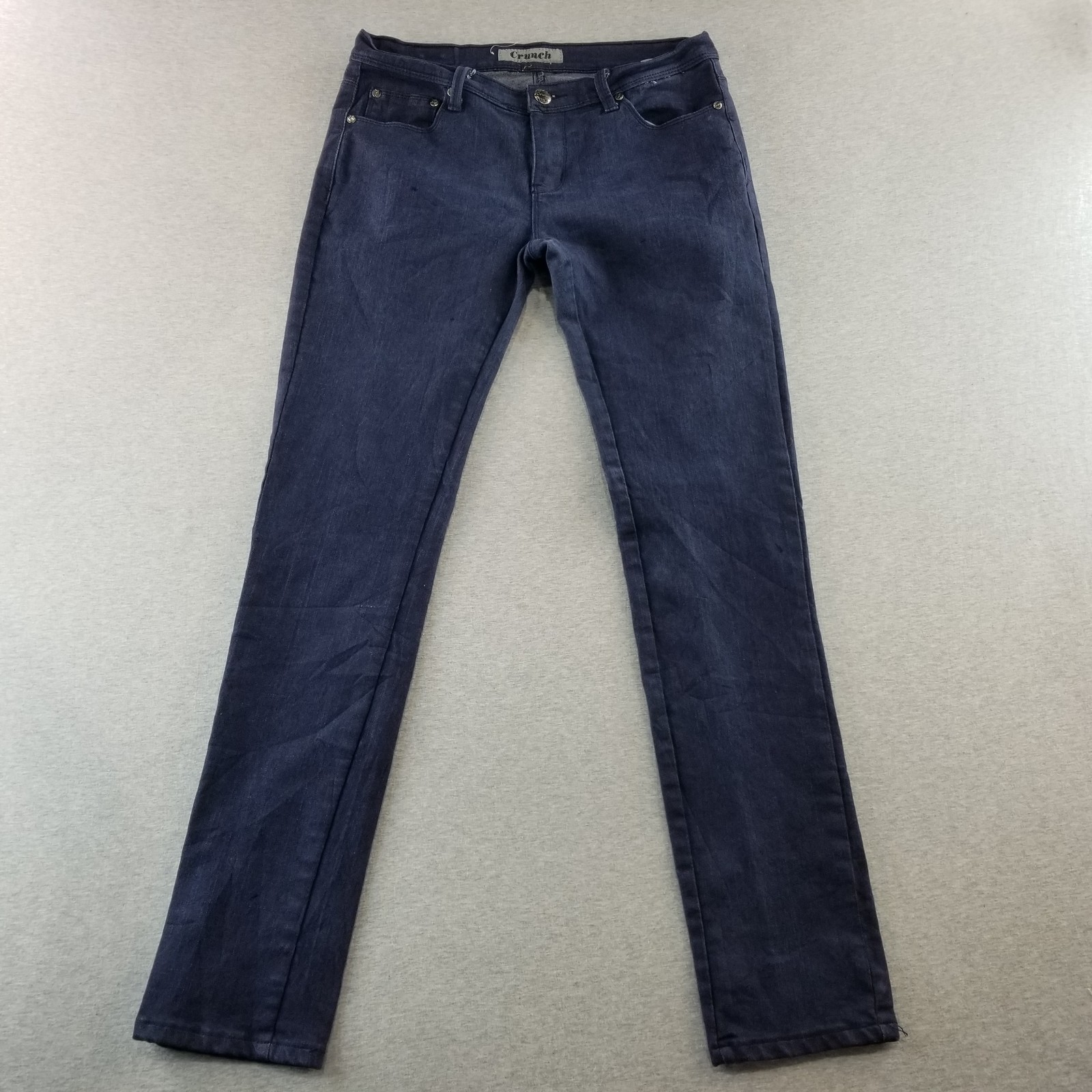 Crunch Jeans Women's Sz 11 Dark Wash Normcore Cute Trendy NiceQuality Essential