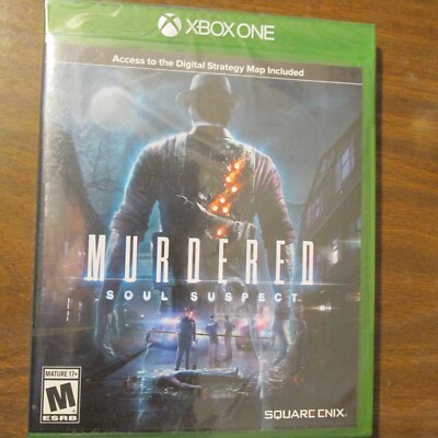 MURDERED~SOUL SUSPECT~2014 NEW SEALED MICROSOFT XBOX ONE GAME~RATED M~USA GAME