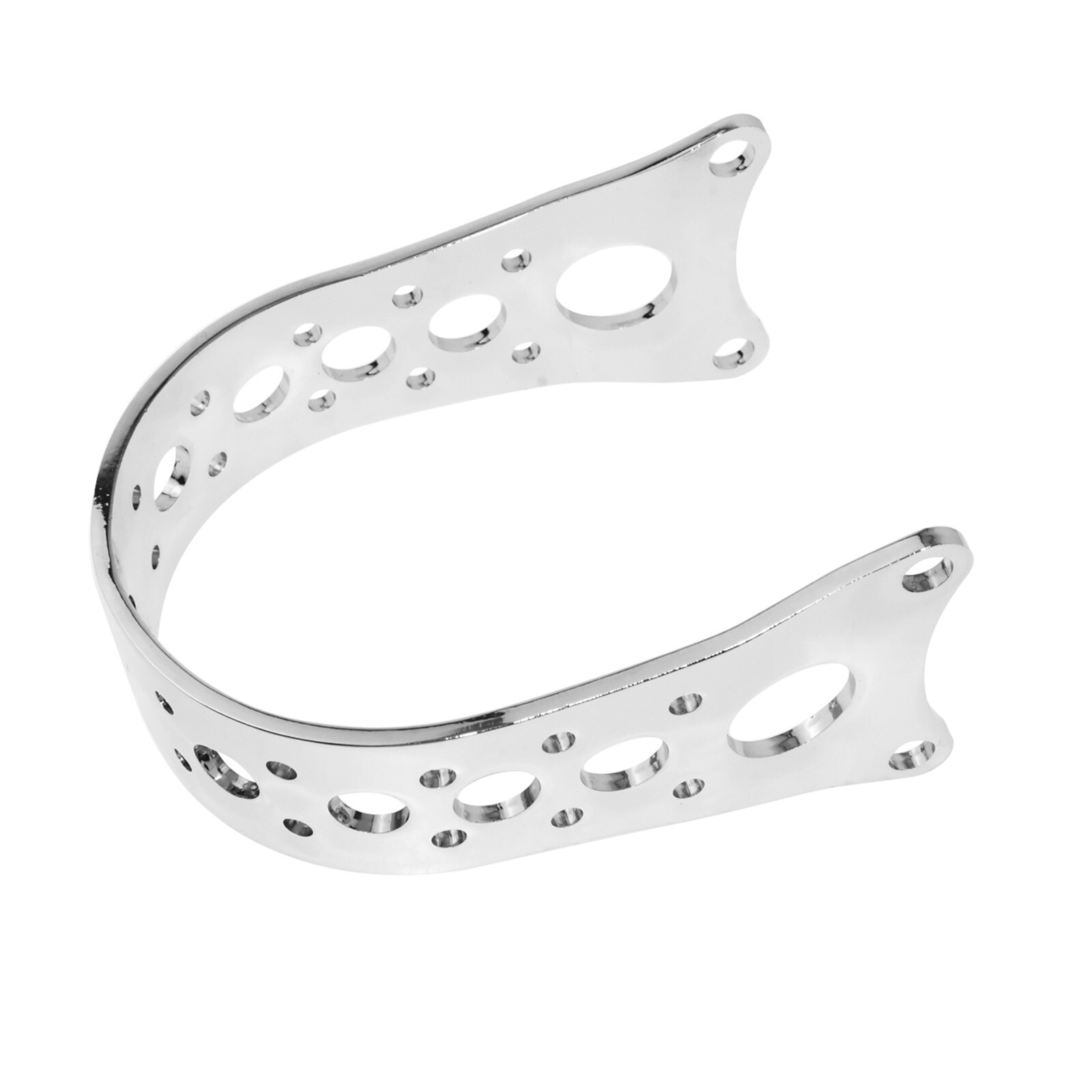 Chrome Front Fork Fender Brace Tracker Narrow Fit For Harley Touring Sportster