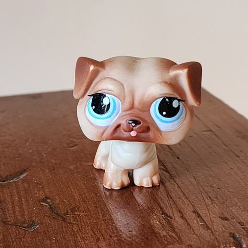 PUG DOG #1313 - Authentic Littlest Pet Shop - Hasbro LPS | eBay