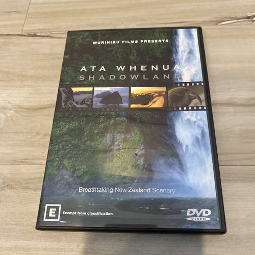 Ata Whenua Shadowland DVD, w/ Booklet, New Zealand Scenery