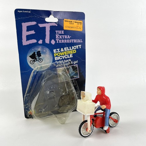 1982 LJN Toys E.T. The Extra-Terrestrial Elliott On Bicycle