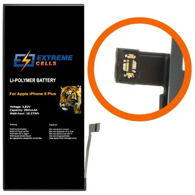 Extremecells Akku Batterie Ersatz Austausch Accu Battery für Apple iPhone 8 Plus