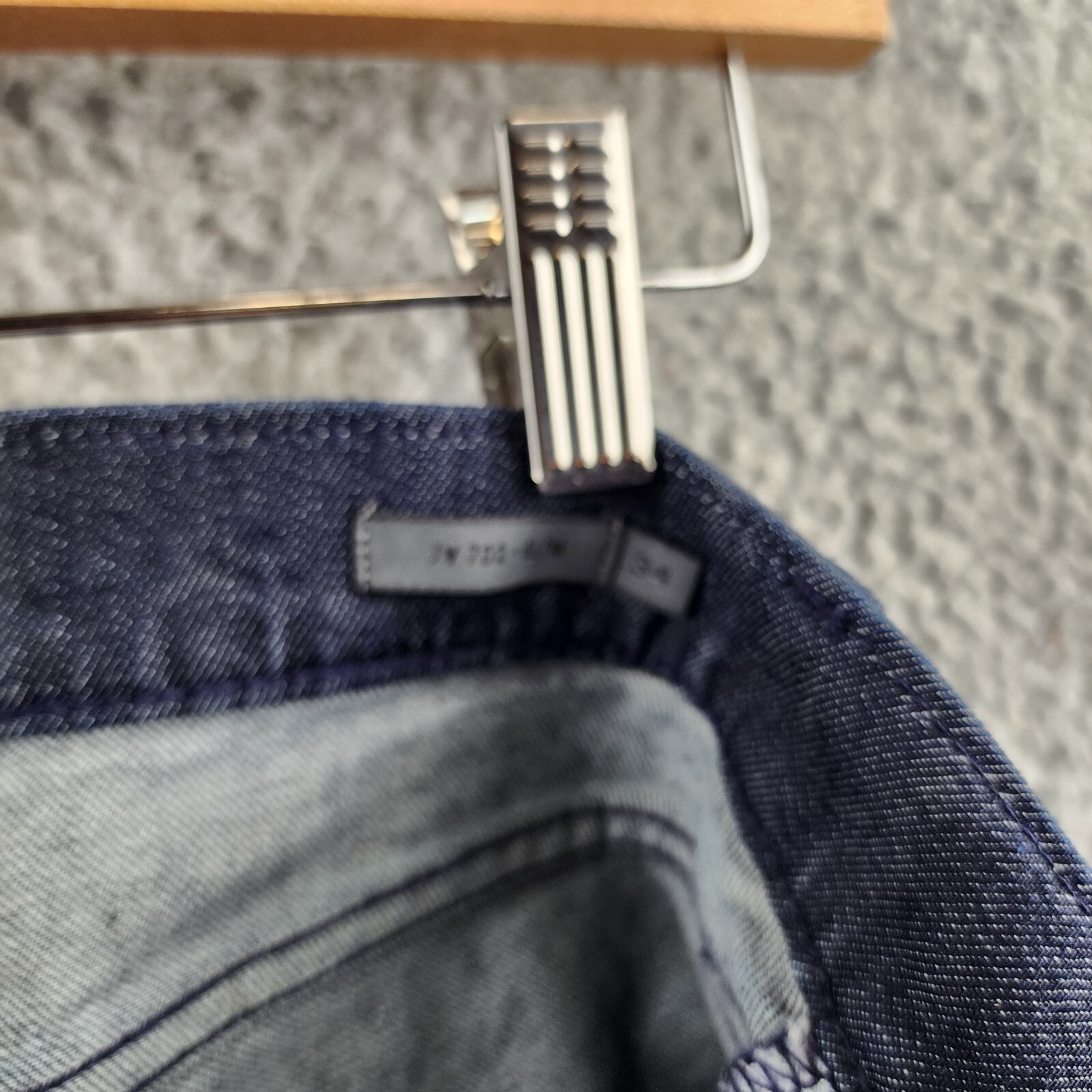 John Varvatos J702 Slim Fit Jeans Men's 34 Ferris Blue Denim Button Zip Closure - Picture 15 of 19