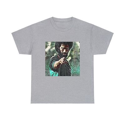 Gil Scott Heron Graphic Print Short Sleeve Crew Neck Unisex Heavy Cotton T-Shirt