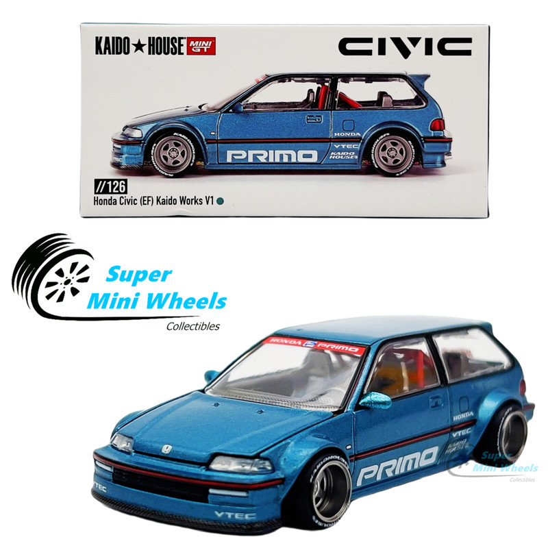 Mini GT x Kaido House 1:64 Honda Civic EF kaido