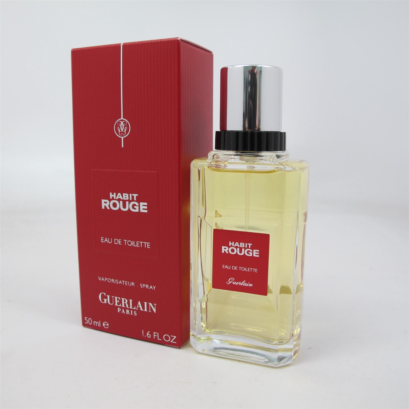 今日の夜までSALE！【Guerlain】Habit Rouge 200ml Amazon.com : Guerlain Habit Rouge Parfum Spray for Men, 3.4