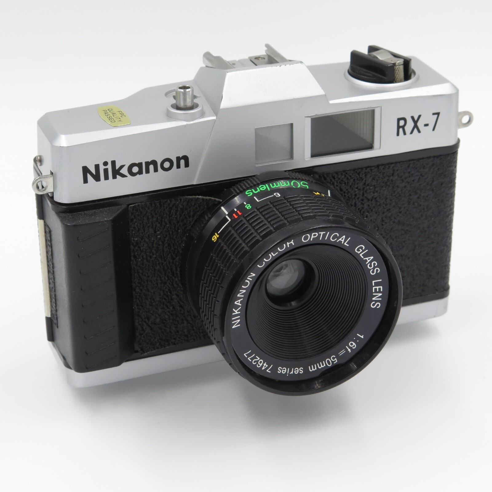 Nikanon RX-7 35mm Film Camera with 50mm Lens, Plastic Camera