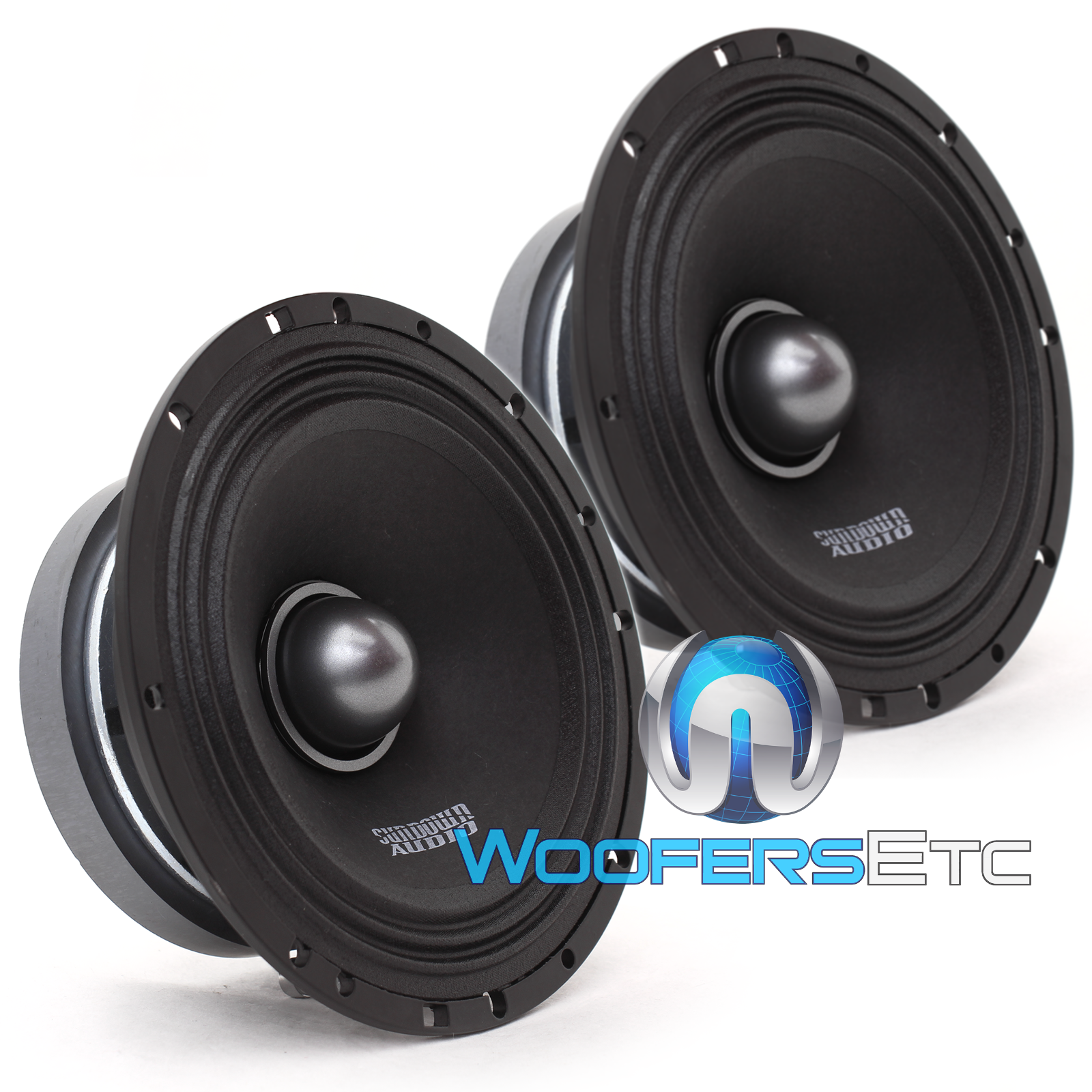 2 SUNDOWN AUDIO LCMR-6.5 PRO AUDIO 6.5" 100W RMS 4-OHM MIDRANGE SPEAKERS NEW