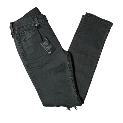 Paige Men s Size 31 Lennox Slim Fit Distressed Gray Transcend Denim Jeans
