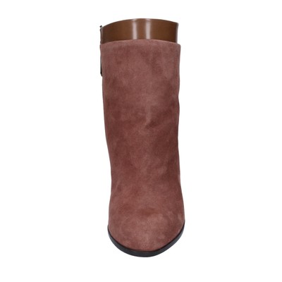 HOGAN DAMEN SCHUHE HOGAN 36,5 EU STIEFELETTEN BRAUN WILDLEDER LEDER BK689-36,5