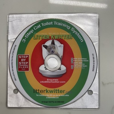 Litter Kwitter Cat Toilet Training DVD