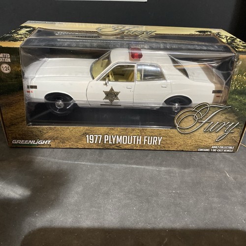 値引き済み スーパーチェイス グリーンライト 1977 プリマス フューリー Greenlight 1:24 Scale 1977 Hazzard County Plymouth Fury | eBay