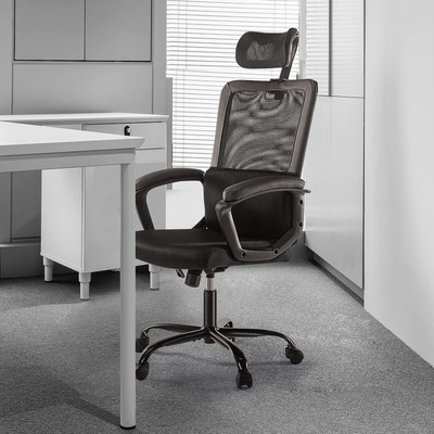Ergonomic High Back Office Chair – Breathable Mesh Office Chair with Adjustab...