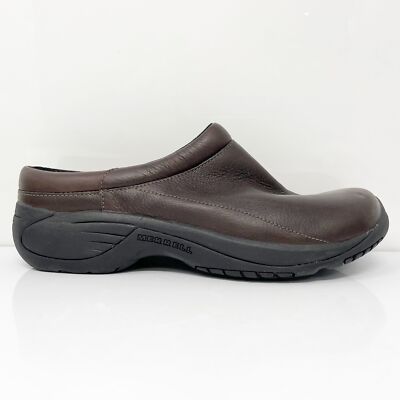 

Merrell Mens Encore Gust 2 J002093W Коричневые повседневные туфли-сабо с круглым носком Размер 9 W, Коричневый, Encore Gust 2