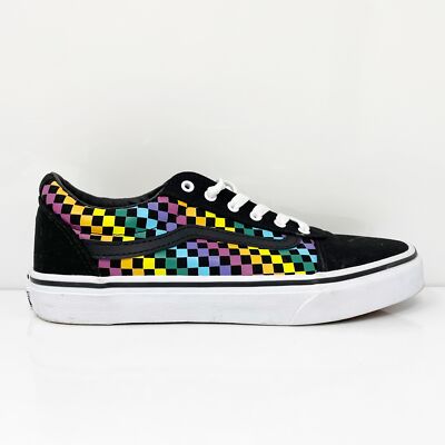 

Vans Girls Ward 500714 Черная повседневная обувь Кроссовки, размер 5, Черный, Ward