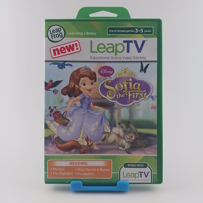 Leapfrog LeapTV Disney Sofia The First Educational Complete Tested Works 