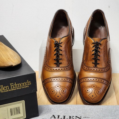 Allen Edmonds 'STRAND' Cap-Toe Oxford Dress Shoe 9.5 D