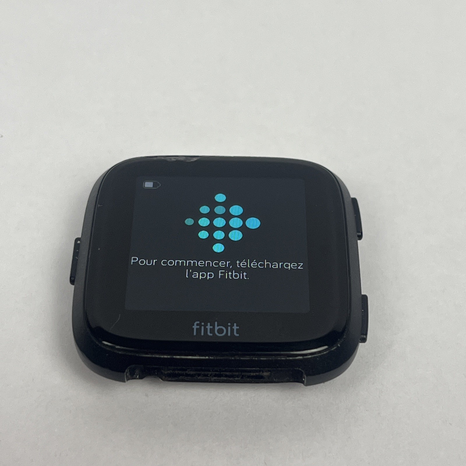 Fitbit Versa Fitness Smartwatch Midnight Aluminium (FB504) *WORKING*